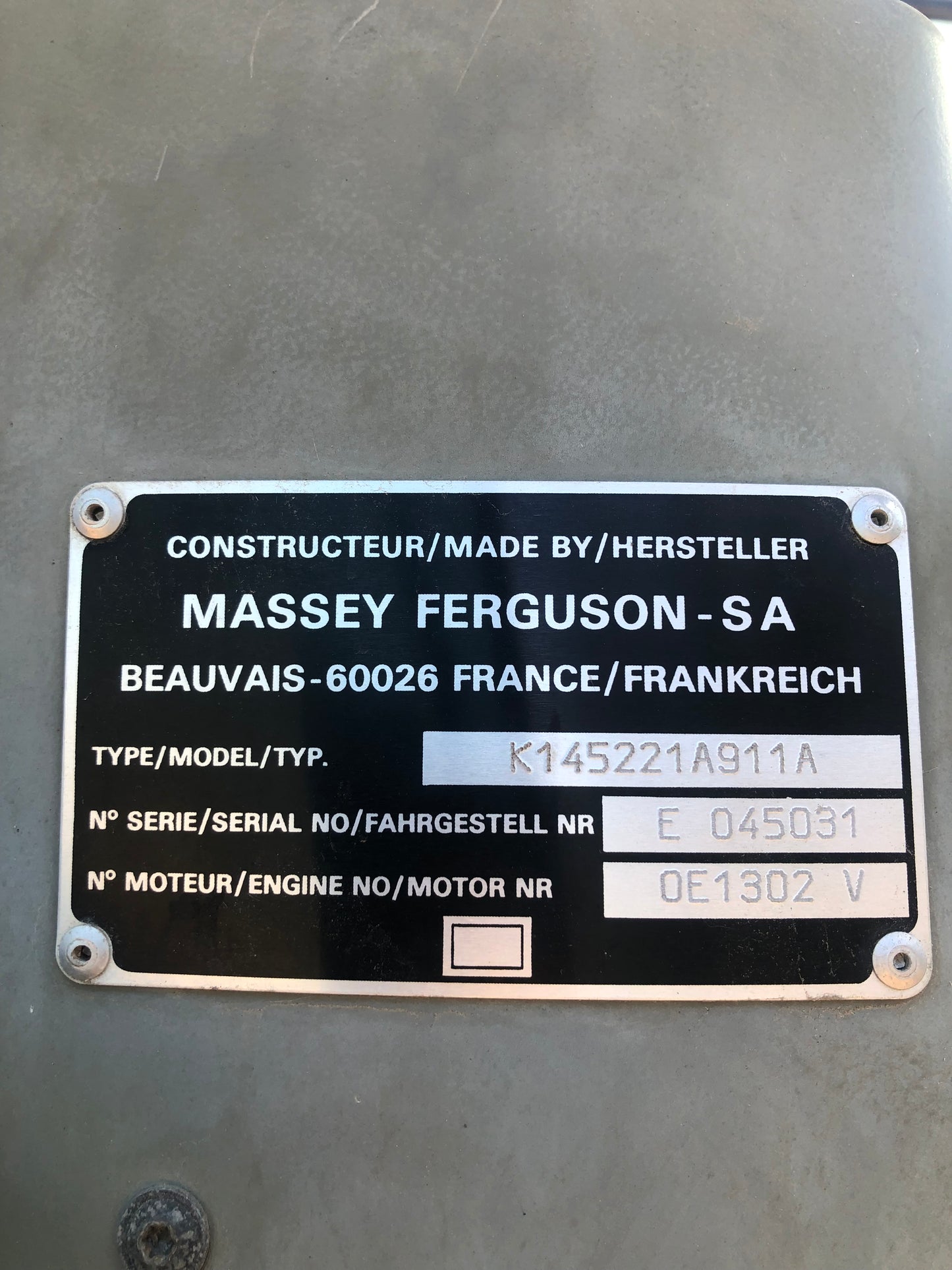 Massey Ferguson 8160 FWA