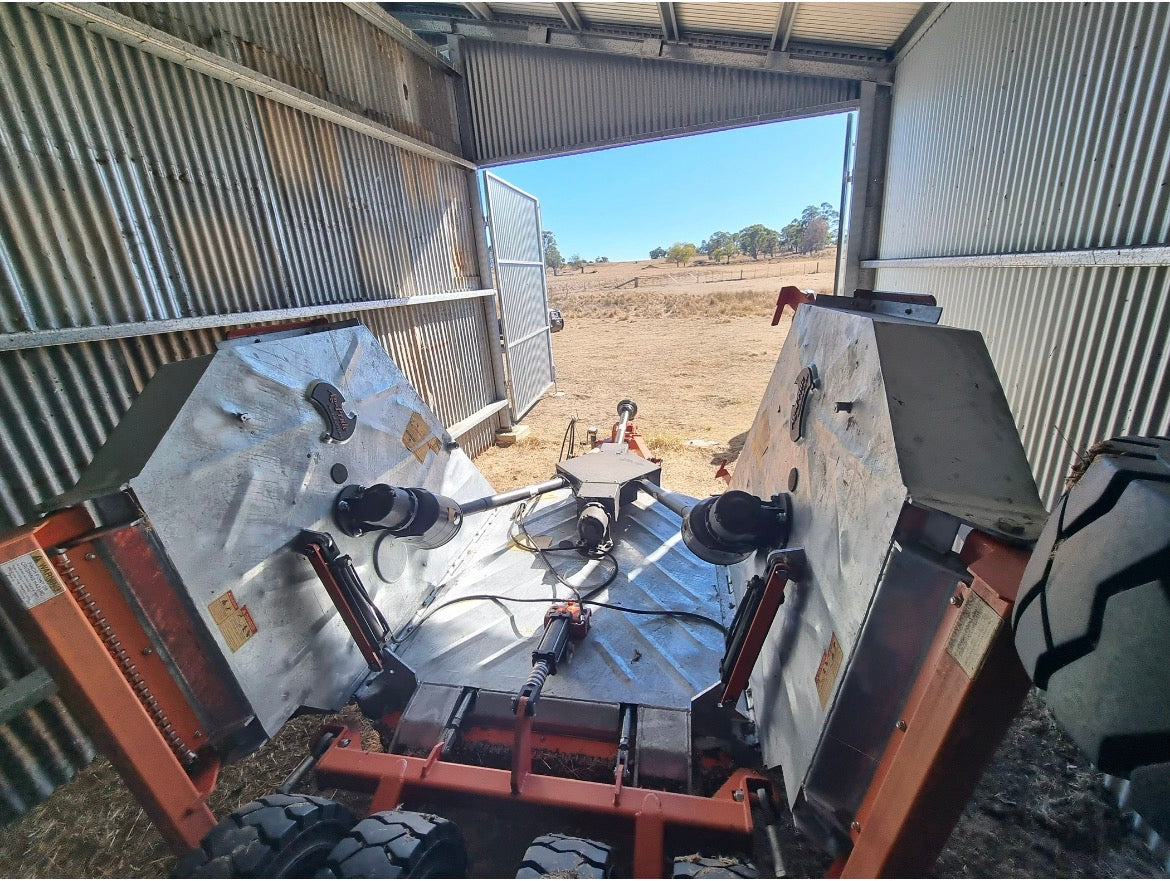 Used Ag-Pride MSF 4560 15ft Folding Wing Slasher